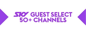 sky guest select with 50+ channels